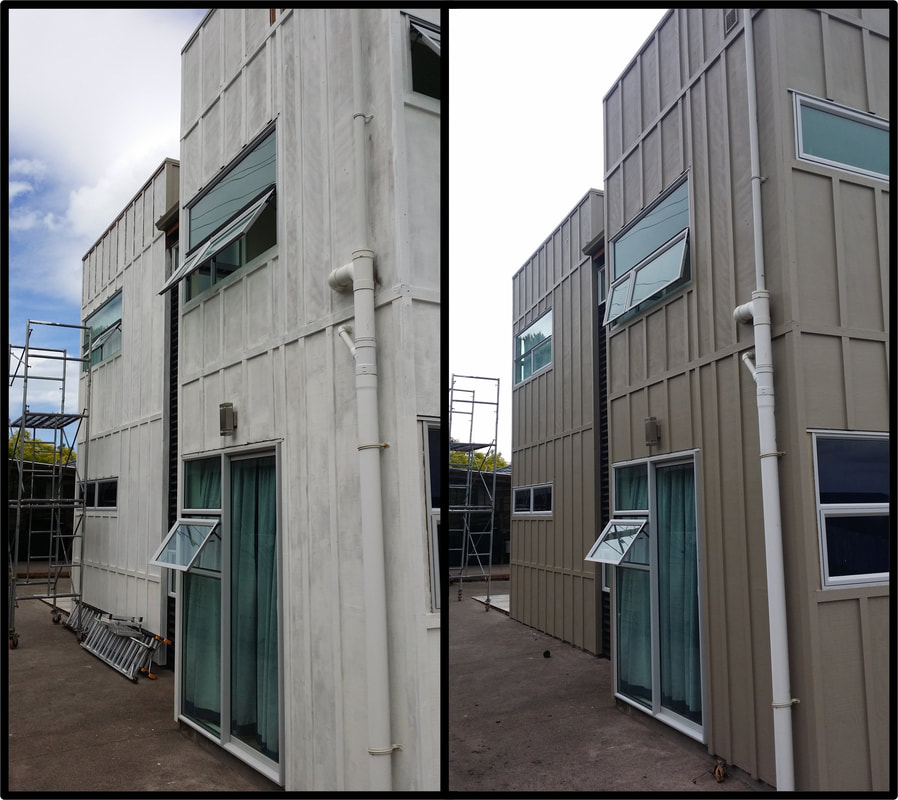 Exterior Cladding - Before & After