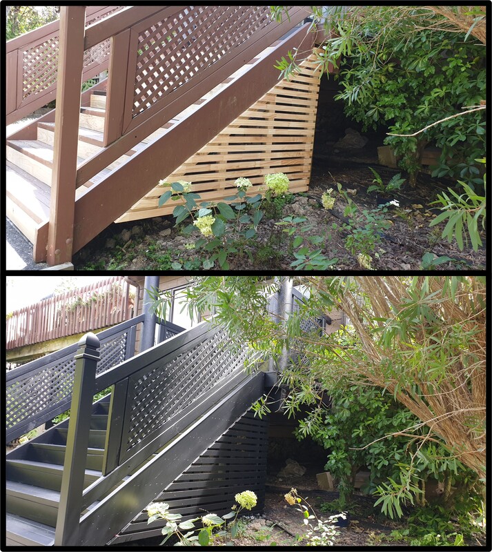 Exterior Stairs - Before & After